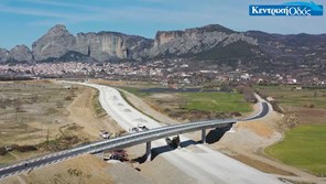 Αυτοκινητόδρομος Ε65: Ξεπερνά το 70% η πρόοδος του βόρειου τμήματος